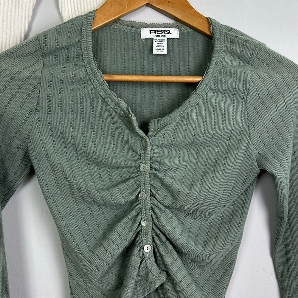 RSQ & Full Tilt Bundle Long Sleeve Sweater T-Shirt Bundle XS/S Cropped Top Basic